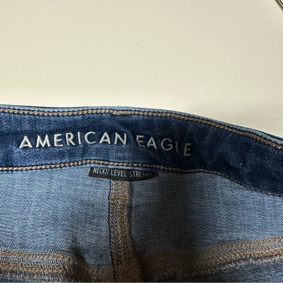 American Eagle Womens Next Level Stretch Hi Rise Jegging Size 8 SHORT - Picture 4 of 10